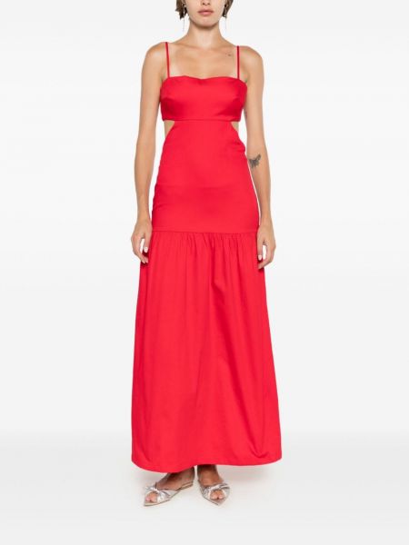 Sukienka plażowa Adriana Degreas czerwona