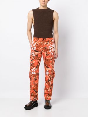 Pantalon cargo à imprimé à imprimé camouflage Martine Rose