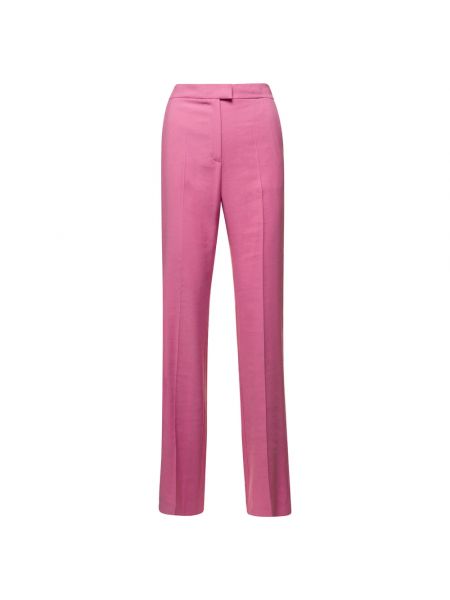 Spodnie relaxed fit Andamane różowe