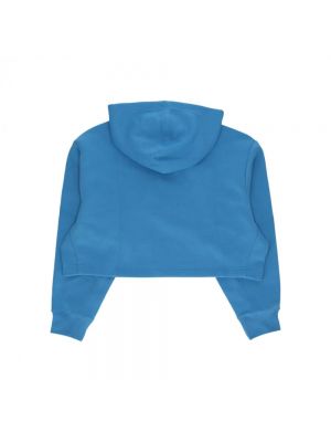 Bluza z kapturem Adidas niebieska