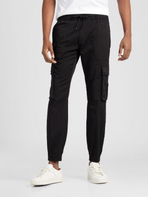 Cargo nohavice Calvin Klein Jeans čierna