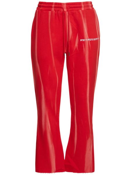Pantaloni sport Retrovert roșu