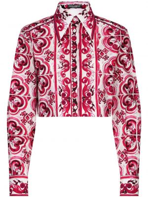 Raštuota marškiniai Dolce & Gabbana