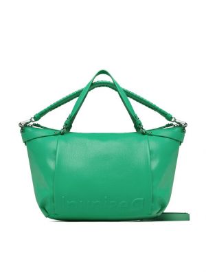 Τσάντα shopper Desigual πράσινο