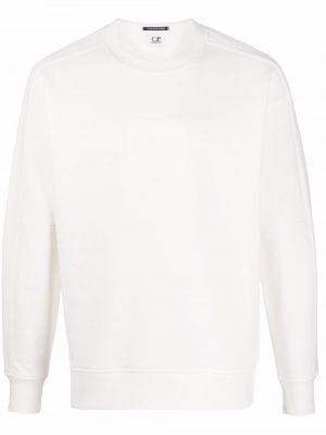 Bomull sweatshirt C.p. Company hvit