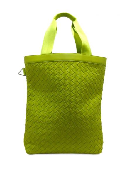 Nakupovalna torba Bottega Veneta Pre-owned zelena