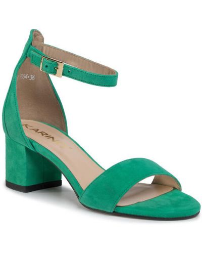 Sandały Karino zielone