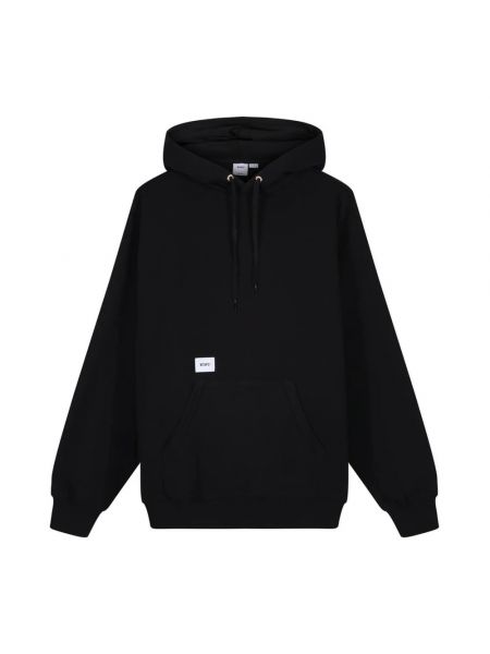 Einfarbiger hoodie Vans schwarz