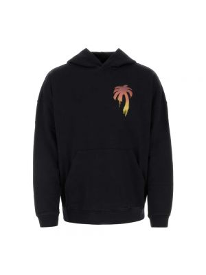 Oversize hoodie Palm Angels schwarz