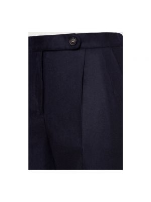 Pantalones chinos de lana Massimo Alba azul