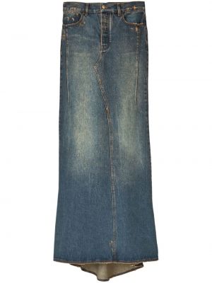 Džínsová sukňa Marc Jacobs modrá
