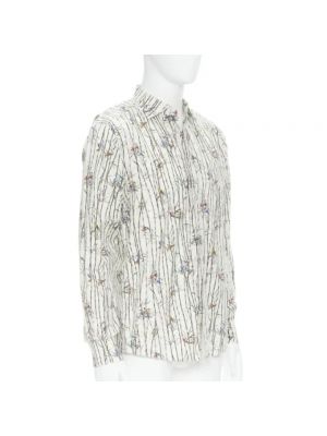 Blusa de algodón Dolce & Gabbana Pre-owned blanco