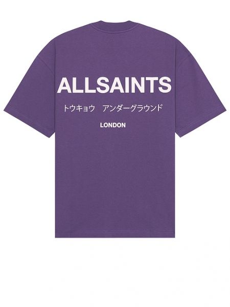 Camiseta Allsaints violeta