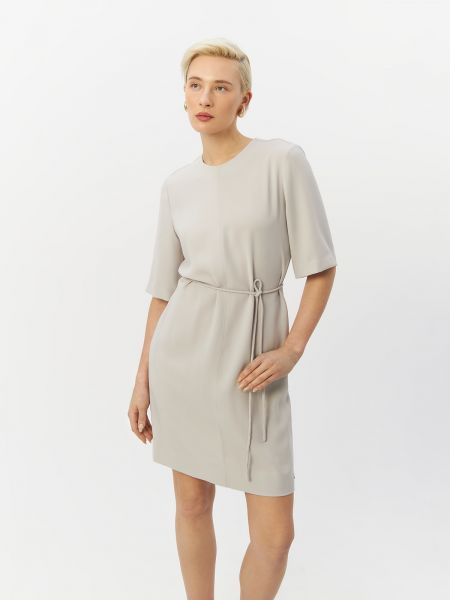 Платье мини Calvin Klein серое