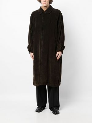 Płaszcz bawełniany Uma Wang brązowy