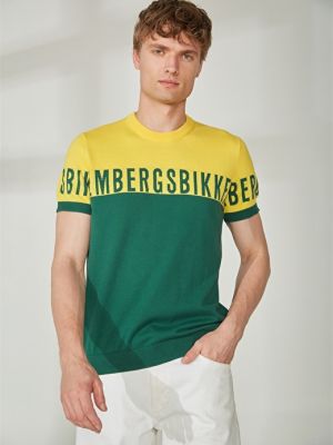Свитер Bikkembergs зеленый