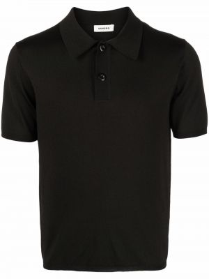Polo marškinėliai Sandro juoda