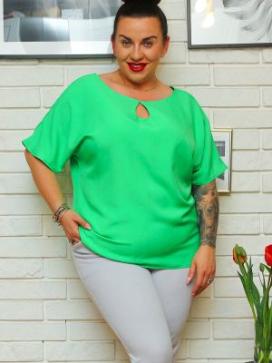Блуза Karko зелено