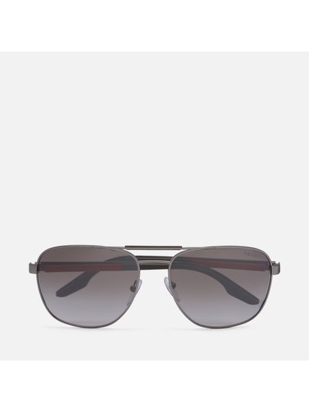 Солнцезащитные очки Prada Linea Rossa серый