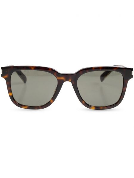 Gözlük Saint Laurent Eyewear kahverengi