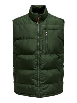 Gilet Only & Sons verde