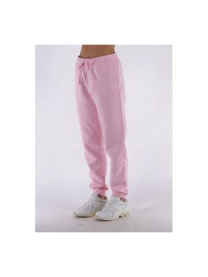 Pantalones de chándal con bordado Mc2 Saint Barth rosa