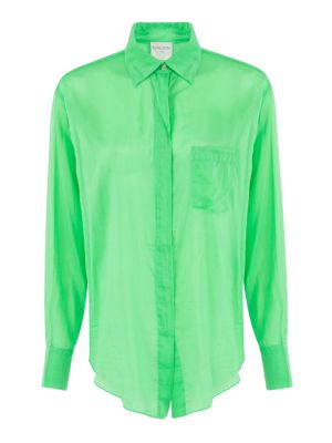 Рубашка Forte_forte зеленая