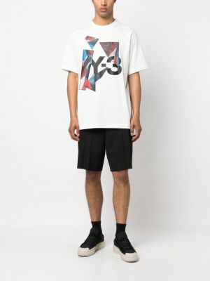 T-shirt mit print Y-3 weiß