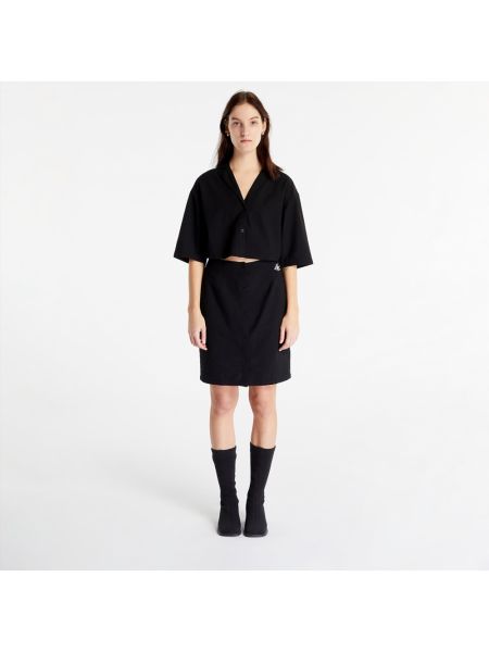 Сукня міні з коротким рукавом Calvin Klein чорна