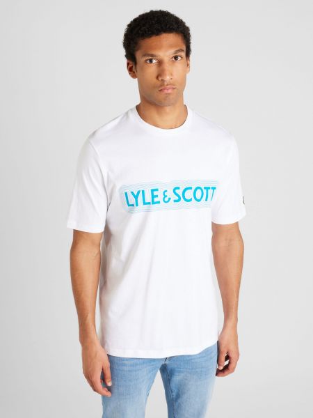 Marškinėliai Lyle & Scott balta