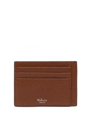 Kožená peňaženka Mulberry hnedá