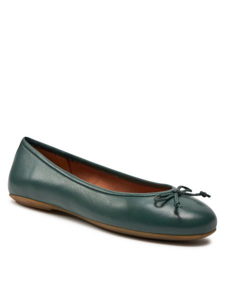 Balerina cipők Geox zöld