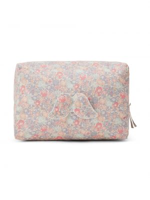 Памучни чанта на цветя с принт Marie-chantal розово