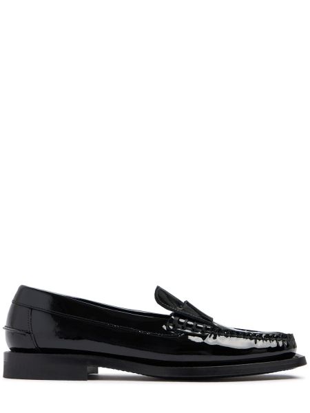 Lakk skinn loafers Hereu svart