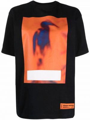 Camiseta Heron Preston negro