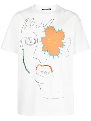 T-shirt con stampa Andersson Bell bianco