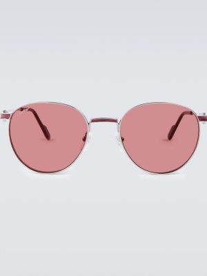 Okulary przeciwsłoneczne Cartier Eyewear Collection czerwone