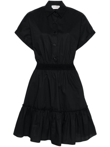Rovné šaty Ermanno Firenze černé