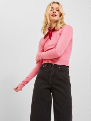 Slim fit pulóver Jjxx rózsaszín