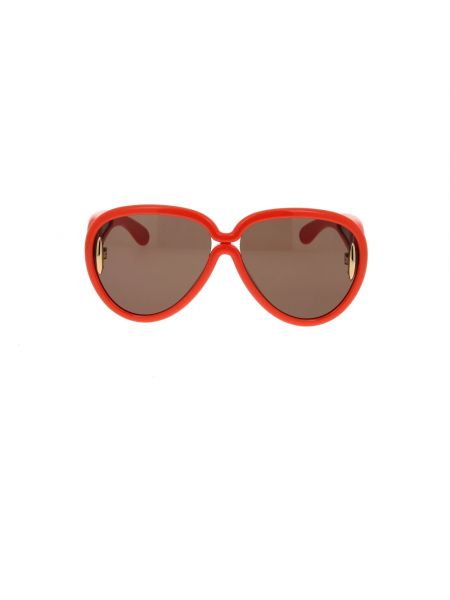 Gafas de sol elegantes Loewe rojo