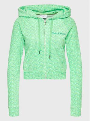 Bluza dresowa Juicy Couture zielona