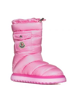 Botas de nieve Moncler rosa