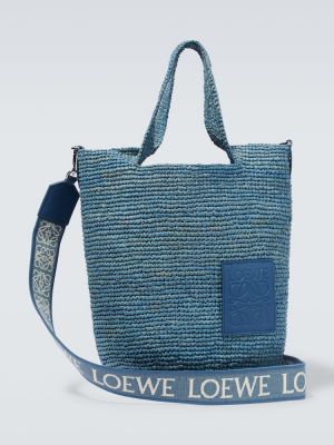 Nakupovalna torba Loewe modra