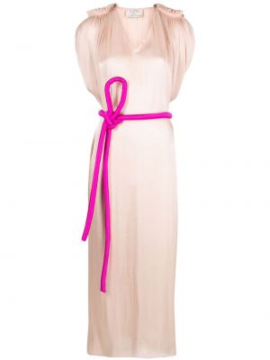 Vestito lungo V:pm Atelier rosa