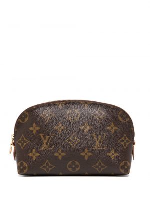 Чанта за козметика Louis Vuitton кафяво