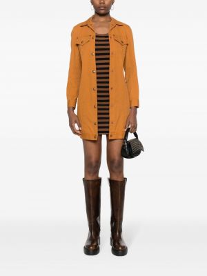 Robe chemise Jean Paul Gaultier Pre-owned orange