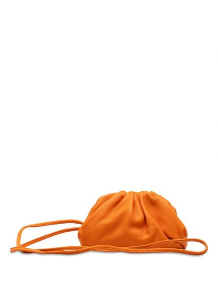 Crossbody kabelka Bottega Veneta Pre-owned oranžová