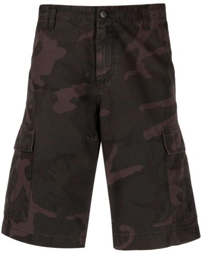 Pantalones cortos cargo con estampado Carhartt Wip marrón