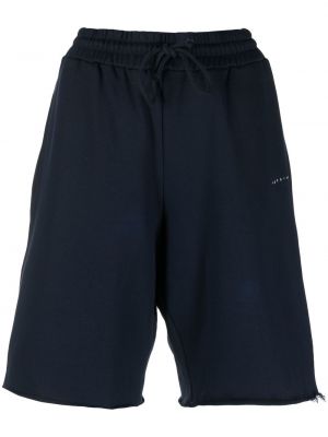 Shorts de sport à imprimé Lardini bleu