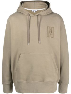 Hoodie Norse Projects verde